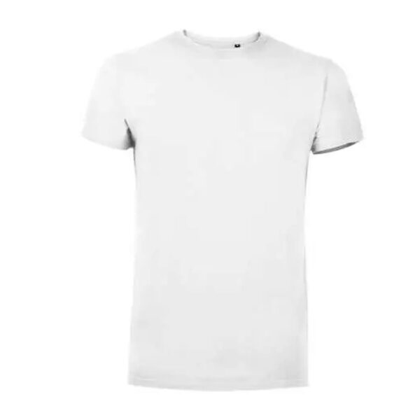 t-shirt uomo in cotone organico bianco magnifica